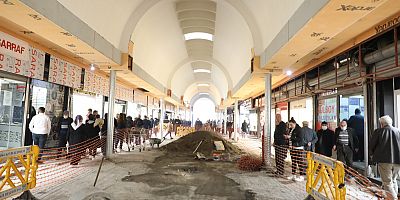 Kazancılar Çarşısı’nın Yeni Yüzüne Çok Az Kaldı