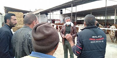 Kazım Yücel, Besicileri ve Süt Üreticilerini Dinledi