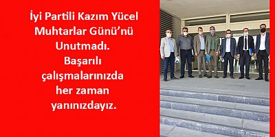 Kazım Yücel: Bize Her Türlü Sorunlarınızı İletebilirsiniz
