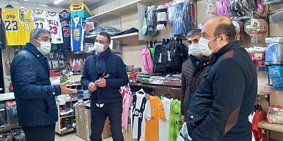 Kazım Yücel Esnafı ve Vatandaşı Dinledi