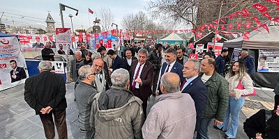 Kazım Yücel Meydanda Vatandaşları Dinledi, Vatandaşlar: Aç Yatırıyoruz Aç!