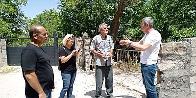 Kazım Yücel, Sokak Hayvanları Barınağını Ziyaret Etti