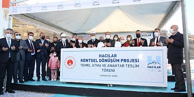 Kentsel Dönüşümde 152 Dairenin Temeli Atıldı