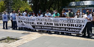 KESK: Ekonomik Krizin Yükü Dar Gelirlinin Omuzuna Yükleniyor!