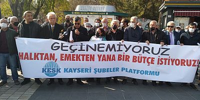 KESK Kayseri: Emekten ve Halktan Yana Bütçe İçin Omuz Omuza!