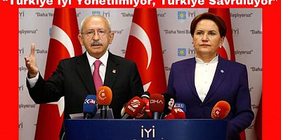 Kılıçdaroğlu ve İyi Parti'den Ortak Basın Toplantısı