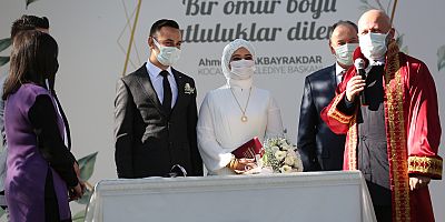 Kocasinan, 2021 Yılında 3 Bin 252 Mutlu Evliliğin Temelini Attı
