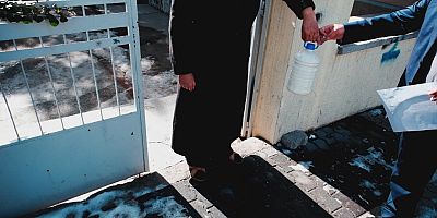 Kocasinan Belediyesi’nden İhtiyaç Sahiplerine 3 Ton Süt