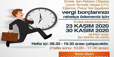 Kocasinan Belediyesi’nden Vergi Mesaisi