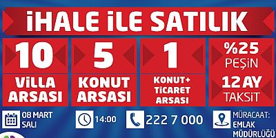 Kocasinan Belediyesi’nden Yüzde 25 Peşin, 12 Ay Taksitli Yatırım Fırsatı
