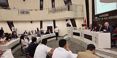 Kocasinan Belediyesi Temmuz Ayı Meclis Toplantısı Gerçekleştirildi