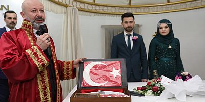 Kocasinan’da 02.02.20 Gününde 20 Çift Mutluluğa ‘Evet’ Dedi