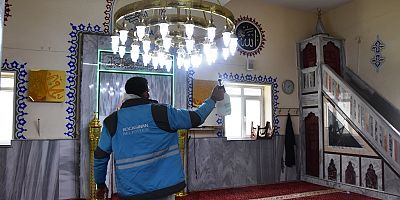 Kocasinan’da Camiler Ramazan Ayında da Gül Kokuyor
