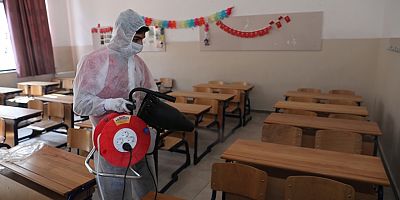 Kocasinan’da Daha Sağlıklı Nesiller İçin Okullar Dezenfekte Edildi