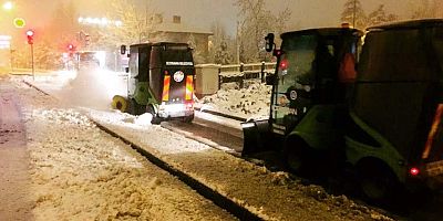 Kocasinan’da Kar, Keyfe Dönüşüyor