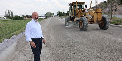 Kocasinan’da Yol Çalışmaları Devam Ediyor