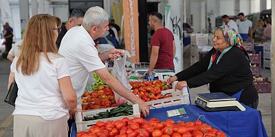 Kocasinan’da Yüzde 100 Ekolojik Pazar 14’üncü Kez Açıldı