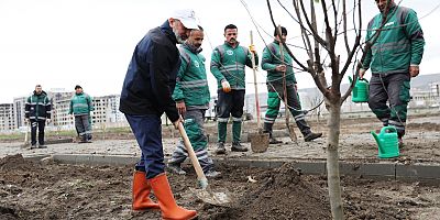 Kocasinan’dan Kayseri’de İlk Olan Meyve Bahçeli Park Projesi