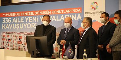 Kocasinan’ın Yunus Emre Dönüşüm Konutları İçin Noter Huzurunda Kura Çekildi