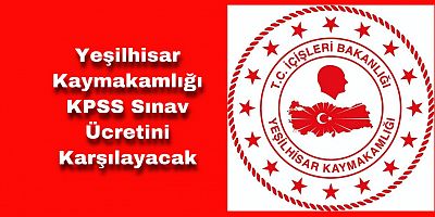 KPSS Sınav Ücretini Kaymakamlık Karşılayacak