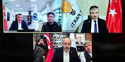 KTO ve KAYSO Başkanları İle Telekonferansta