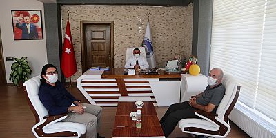 KÜ Hocalarından Başkan Cabbar’a Teşekkür Ziyareti