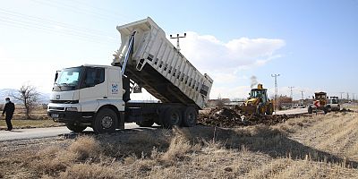 Küçük Bürüngüz ve Turan Mahalleleri Arası Yol, İmar Planına Göre Genişliyor