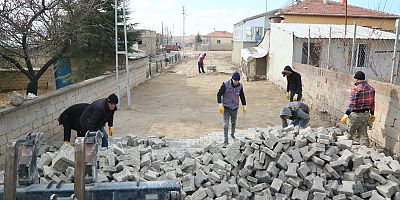 Kulpak Mahallesinde 10 Bin M2'lik Parke Yapımına Başlandı