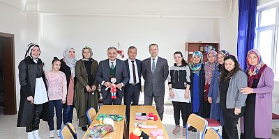 Kursiyerlerden Başkan Cabbar Teşekkür