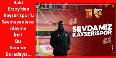 Maç Sonrası Baki Ersoy: Alayına İnat Bu Senede Buradayız...