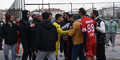 Maçtan Sonra Sinirler Gerildi