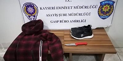 Marketten Bıçak Zoruyla 2 Bin TL Çalan Şüpheli Yakalandı