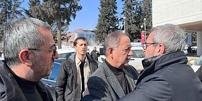 Mehmet Özhaseki Deprem Bölgesinde