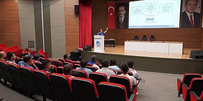 Melikgazi Belediye Personeline AFAD'dan Uygulamalı Eğitim