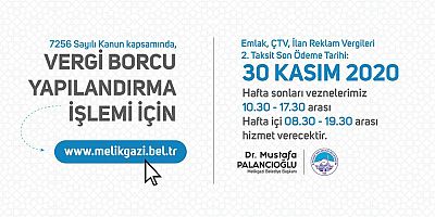 Melikgazi Belediyesi Hatırlattı