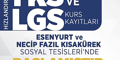 Melikgazi Belediyesi'nden Depremzede Öğrencilere Ücretsiz LGS Ve YKS Kursu