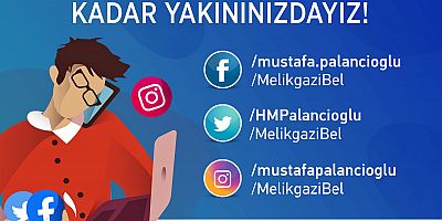 Melikgazi Belediyesi’nden Sosyal Medya Kullanıcılarına Davet