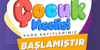 Melikgazi Çocuk Meclisi'nde Kurs Kayıtları Başladı