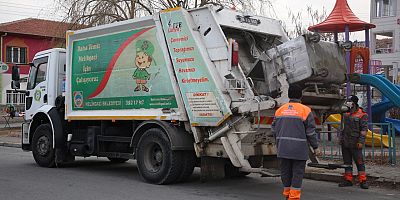 Melikgazi’de 1 Günde 460 Ton Çöp Toplanıyor