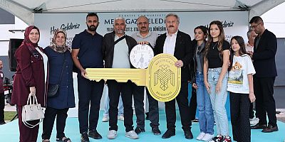Melikgazi’de 204 Hak Sahibi Yeni Evlerine Kavuştu
