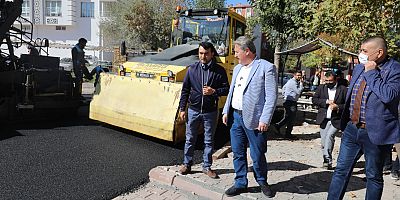 Melikgazi’de Asfalt Çalışmaları Hız Kesmeden Devam Ediyor