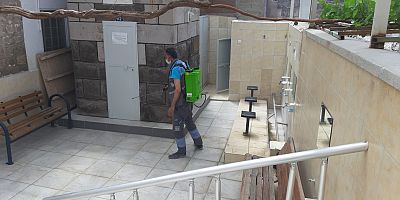 Melikgazi’de Camiler Cuma Namazına Hazırlanıyor