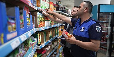 Melikgazi'de Zabıtadan Marketlere Denetim