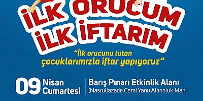 Melikgazi’den İlk Orucunu Tutan Çocuklara Özel ‘İlk Orucum İlk İftarım’ Etkinliği