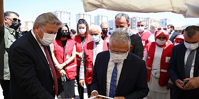 Melikgazi'den Kızılay'ın Yardım Kermesine Destek