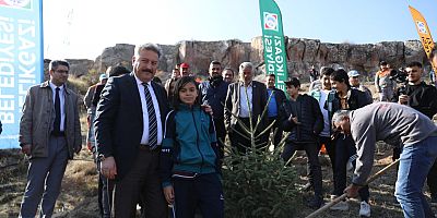 Melikgazi'den Milli Ağaçlandırma Günü'ne Özel 3838 Fidan