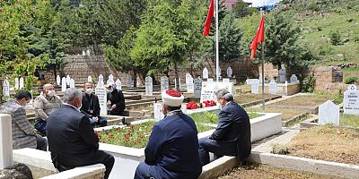Melikgazi’nin 40 Mezarlığında Dua Edildi