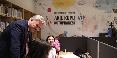 Melikgazi'nin Akıl Küpü Kütüphaneleri 80 Bin Kişiye Hizmet Ediyor