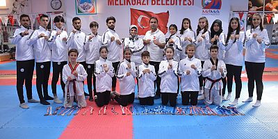 Melikgazi Taekwondo Takımı Başarıdan Başarıya Koşuyor