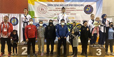 Melikgazi Taekwondo Takımı Türkiye Şampiyon
